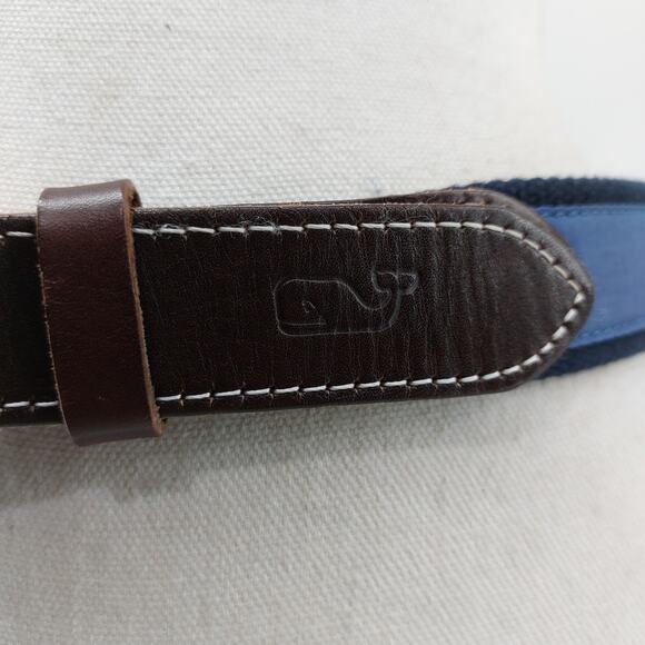 Vineyard Vines Belt Fishing Blue Ocean Marlin Moffit Sailing - Picture 11 of 12